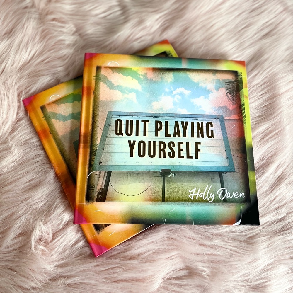 “Quit Playing Yourself” Self-Help Art Book